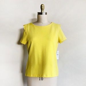 ZARA YELLOW TOP | SIZE XL